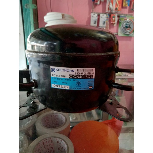 kompresor kulkas 1 pintu 1/8 kultron
