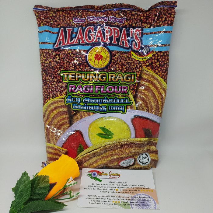 

RAGI FLOUR ALAGAPPAS 500GR