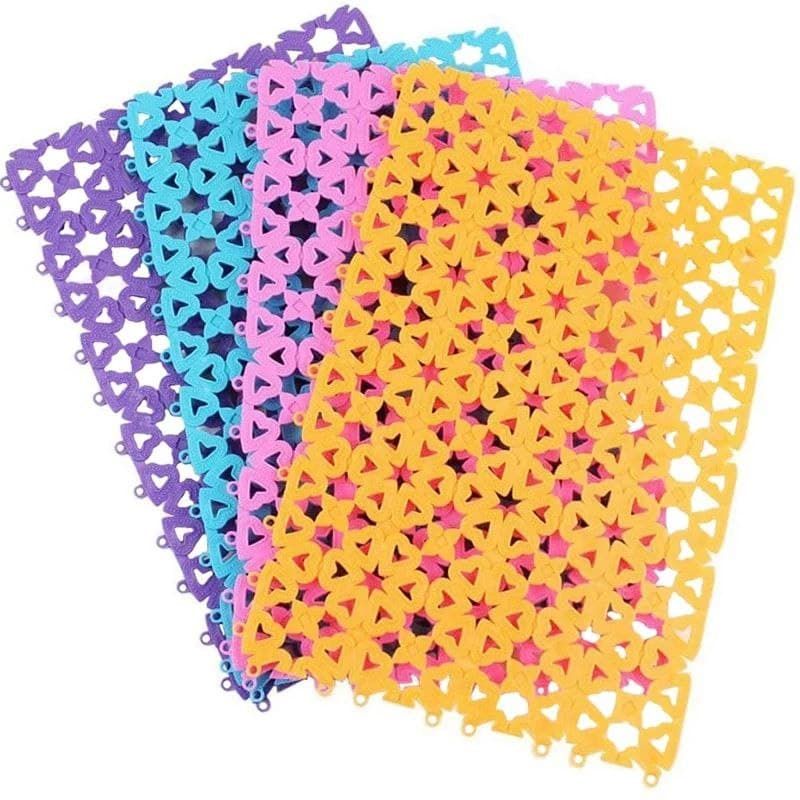 ALAS KANDANG KUCING ANJING ALAS POLKADOT - TATAKAN KANDANG KUCING FOOTREST  NDARUFRAM-1