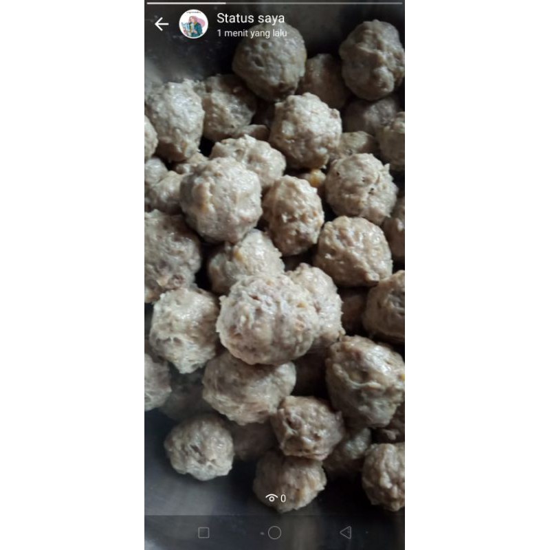 

Bakso urat besar & kecil min order 5 pcs