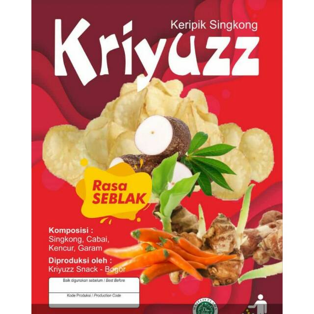 

Keeipik seblak singkong