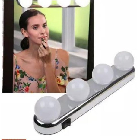 LAMPU LED VANITY MIRROR HIAS KACA CERMIN MAKEUP MEJA RIAS TEMPEL BULB TUMBLR LAMP LIGHT LAMPU TIDUR