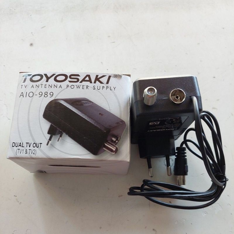 Power Supply /Adaptor Antena Toyosaki AIO 989 / Booster Antena AIO 220 /AIO 235