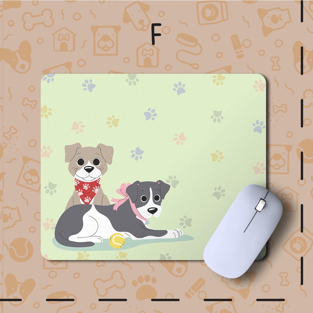 READY STOCK Custom Gaming Mousepad Antislip Tema Anjing Dog Lucu Premium!