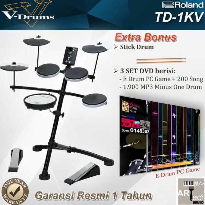 Drum Elektrik Roland Td1Kv / Td 1Kv / Td1 Kv Vdrums