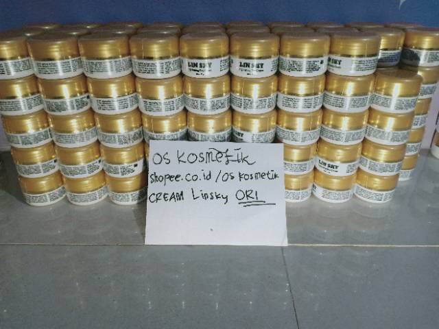 PAKET CREAM LINSKY BPOM 1000% ORIGINAL