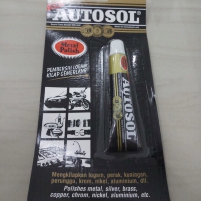 autosol kecil 15gram metal polish polis poles kilat kilap otosol 15gr rabin besi logam kuningan krom