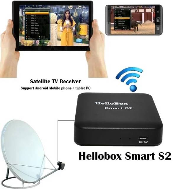 Receiver satfinder HELLOBOX Dvb smart S2