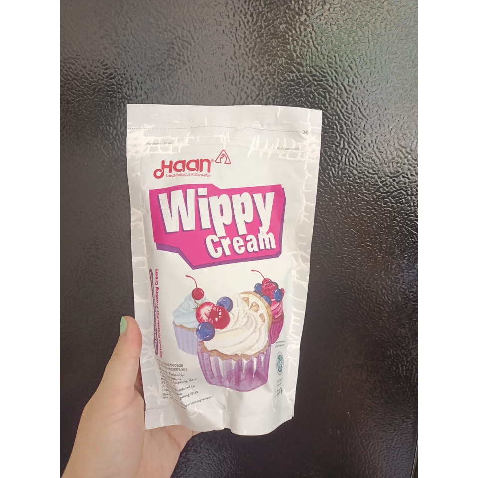 

Haan Wippy Cream Pouch 200gr / Whip Cream