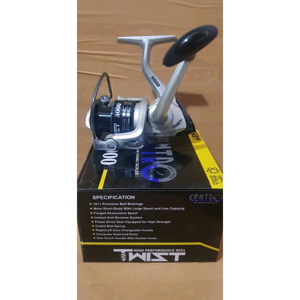 reel centro twist 3000