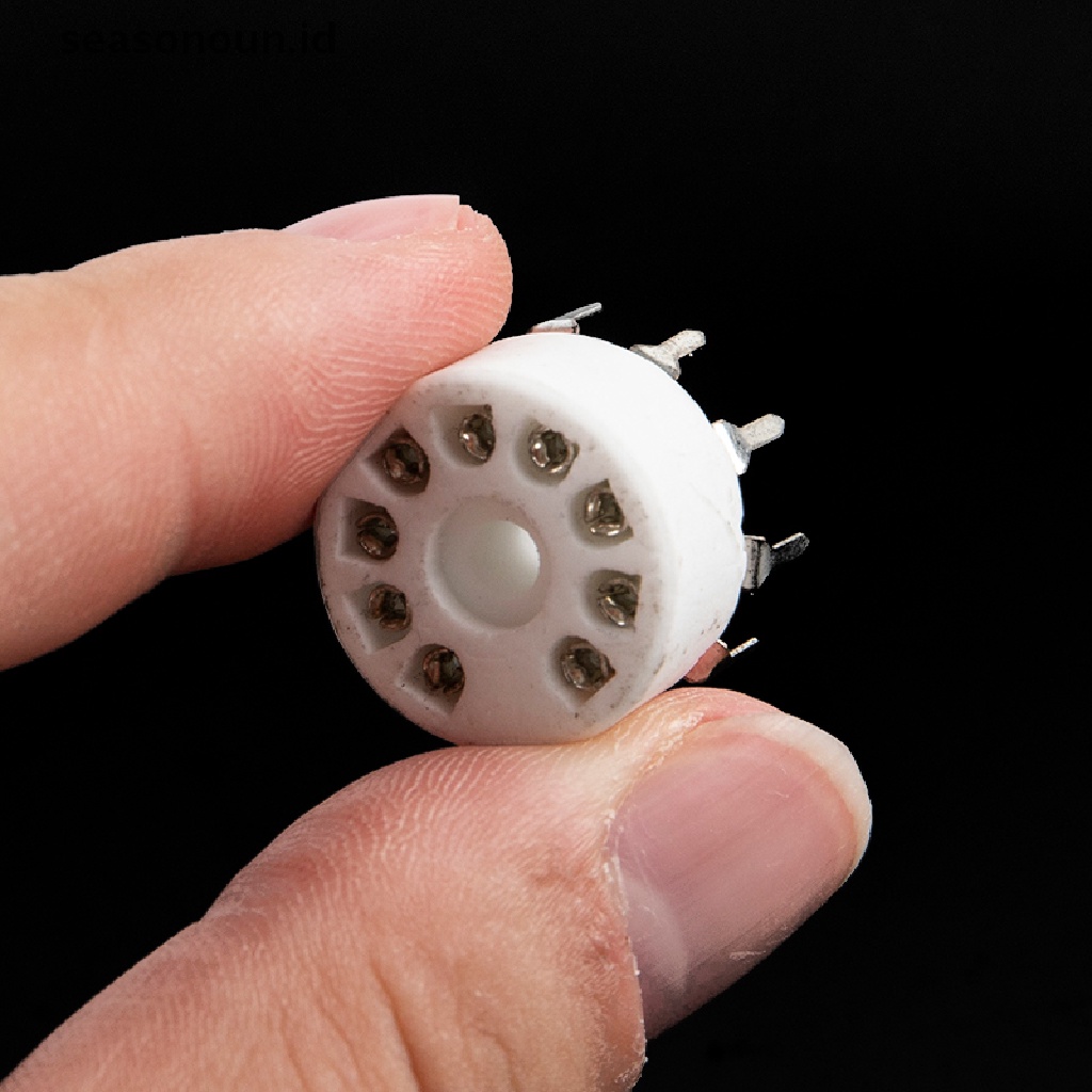 5 Pcs 9 Pin B9A Pcb Mount Tube Socket 12ax7 12at7 Hifi Audio Gaya Vintage