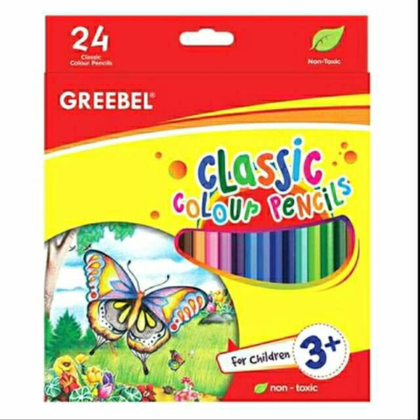 

GREEBEL PENSIL WARNA WATERCOLOUR PENCILS 24 Warna