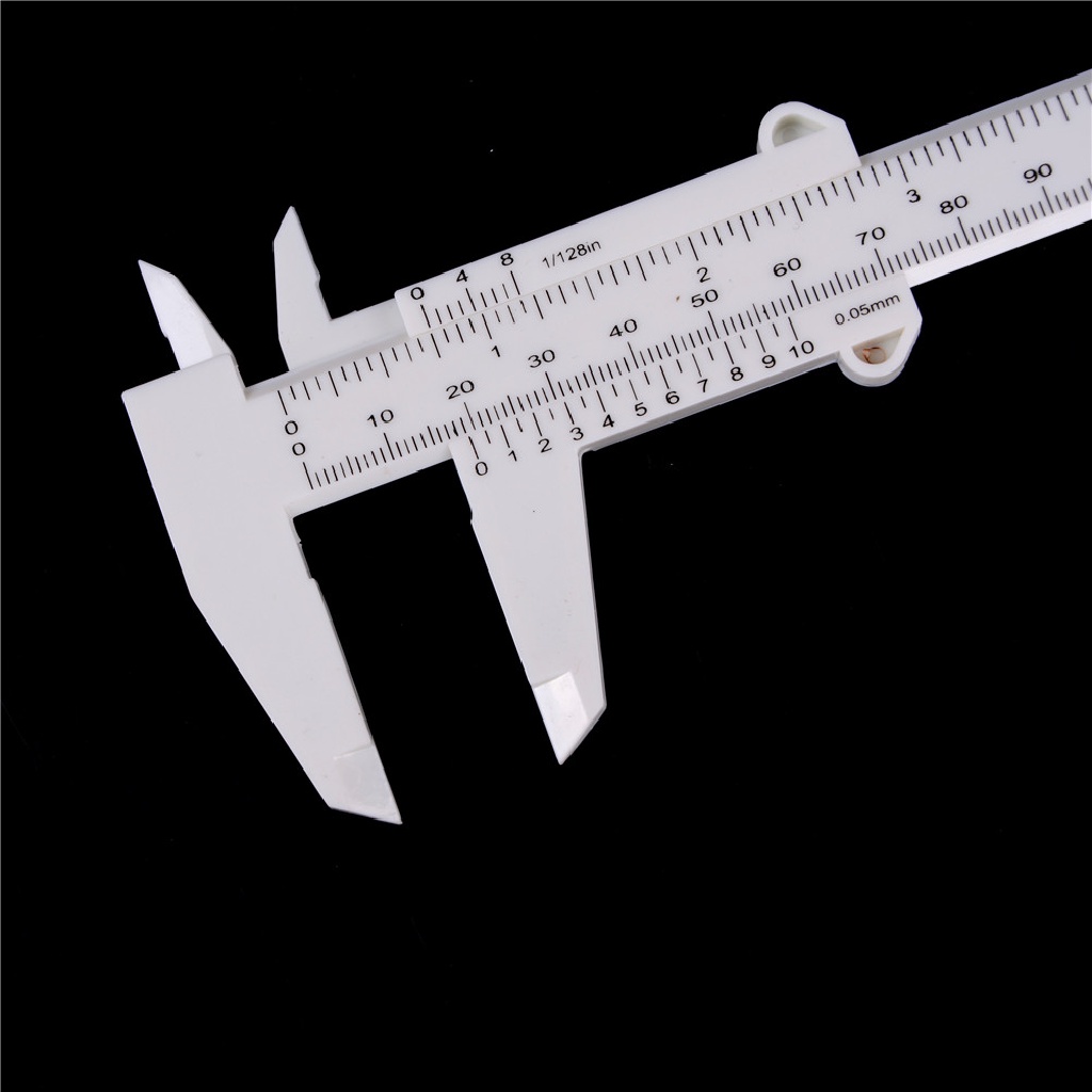 NewBaby 6 Inch 150mm Plastic Ruler Sliding Gauge Vernier Caliper Jewelry Measuring tool ID