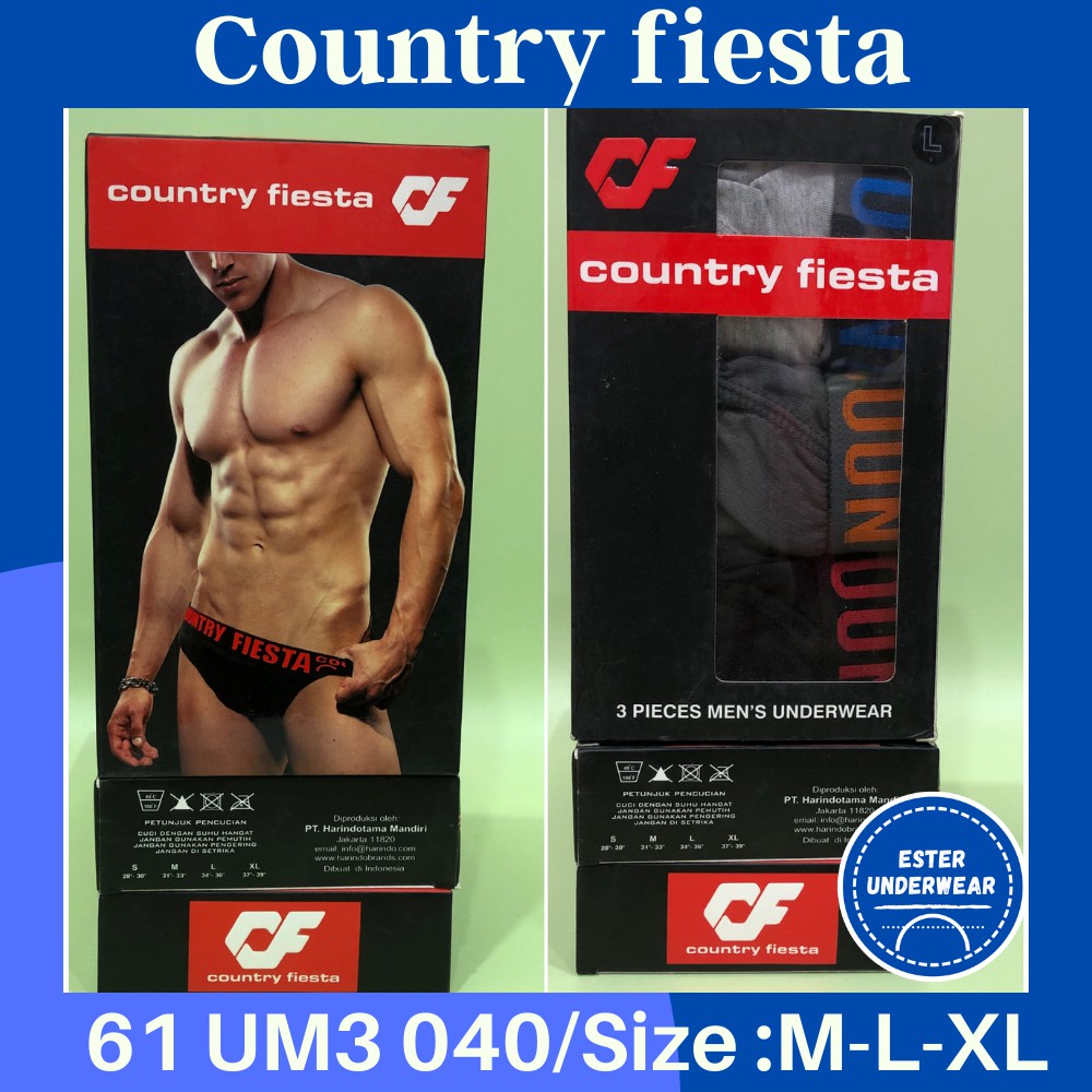 Celana Dalam COUNTRY FIESTA CF 040 ISI-3 Pcs