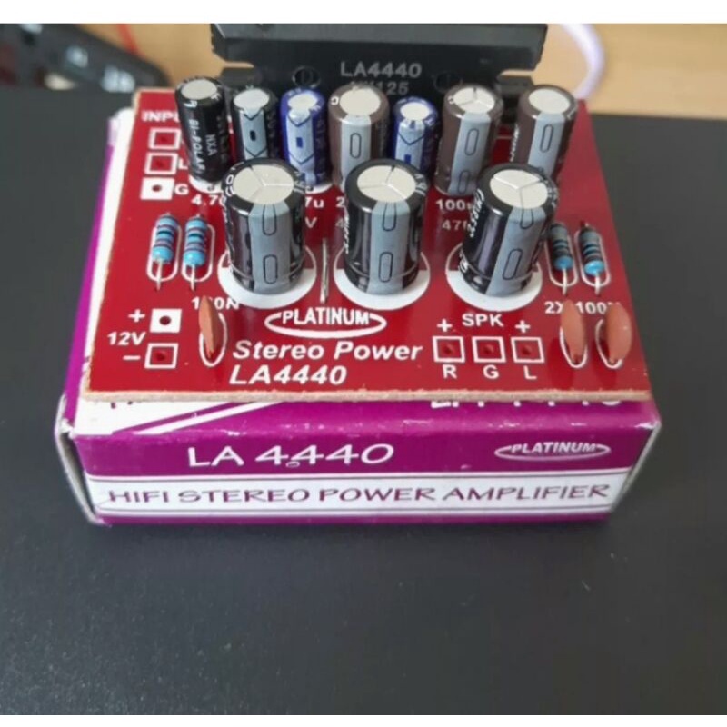 Jual POWER STEREO HIFI LA 4440 POWER LA4440 | Shopee Indonesia