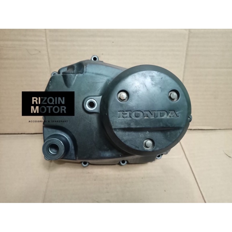 bak oli blok kanan honda supra x 125 kharisma original copotan motor
