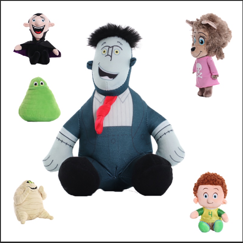 20cm Boneka Hotel Transylvania 2 Plush Toy Dracula Dennis Frank Murray Stuffed Doll Gift Mainan