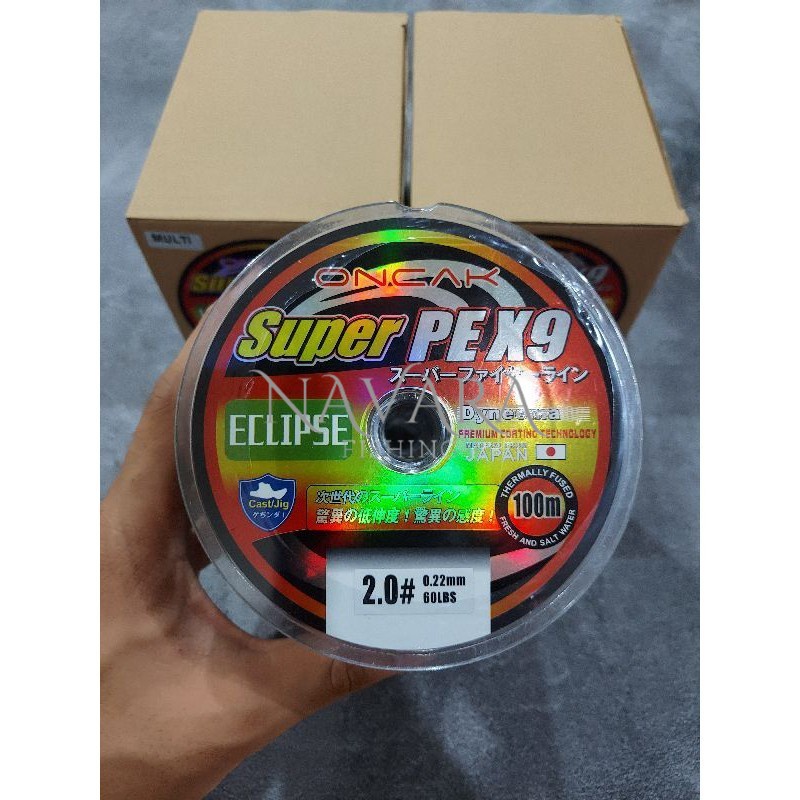 Senar PE ONCAK SUPER PE X9 ECLIPSE