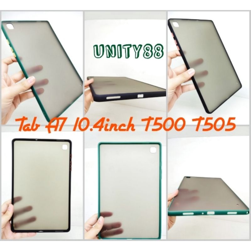 Samsung Tab A7 10.4 T500 - SM-T505 / A7 Lite 8.7inc T225 Case Dove Macaron Mychoice Softshell Tablet
