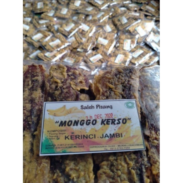 

saleh pisang monggo kerso asli kerinci