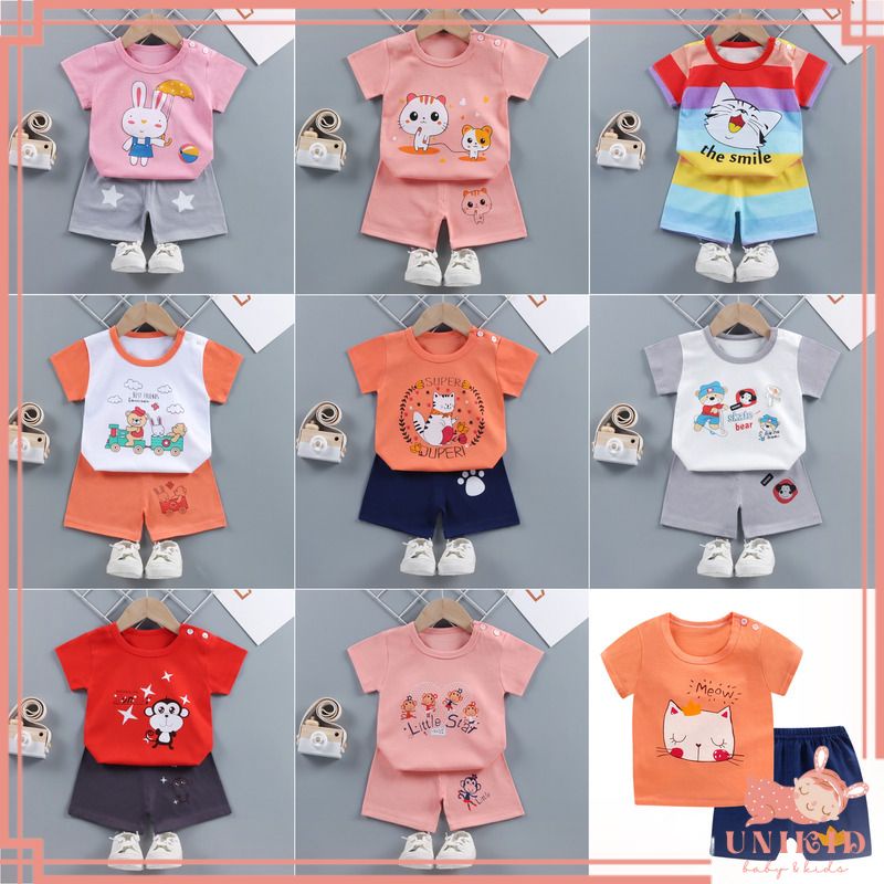 UNIKID BAJU ANAK BAJU BAYI PEREMPUAN BAJU BAYI LAKI LAKI STELAN ANAK SETELAN BAYI SETELAN IMPORT PREMIUM