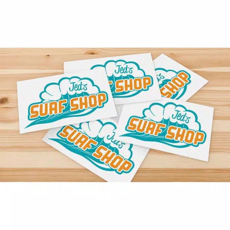 

Sticker Label (Kemasan produk custom Murah)