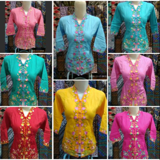 Kebaya katun anak tanggung
