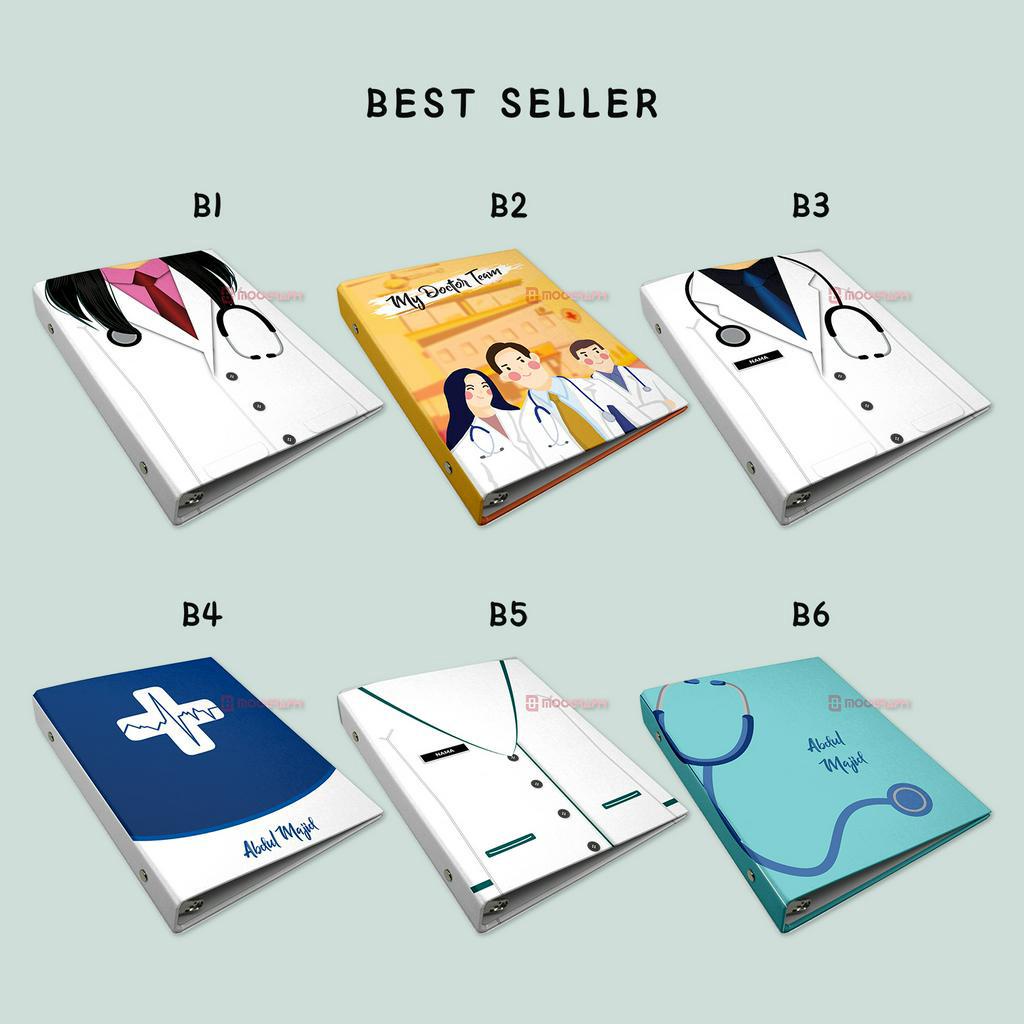 

Binder Custom A5 B5 Medical - Notes / Notebook / Buku / Diary / Jurnal / Hadiah / Kado
