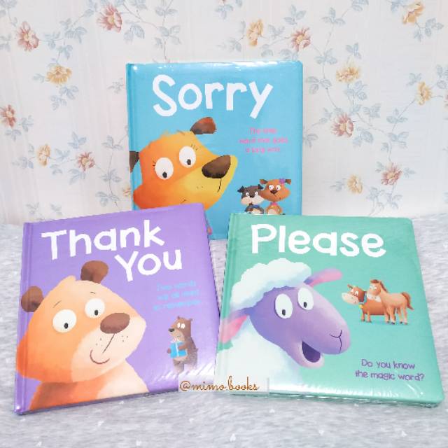 Magic Words Board Book (Please, Sorry, Thank You) BBW