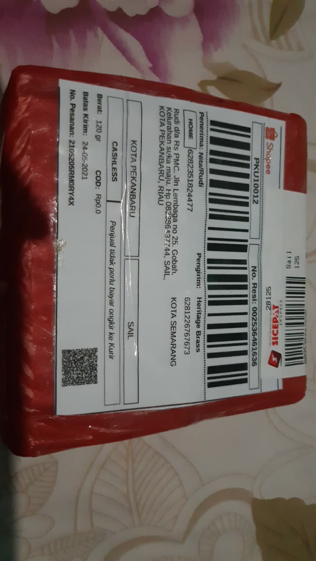 4 Klasik Angka Jalan Villa Toko Usaha Kuningan / Brass Number No. 8