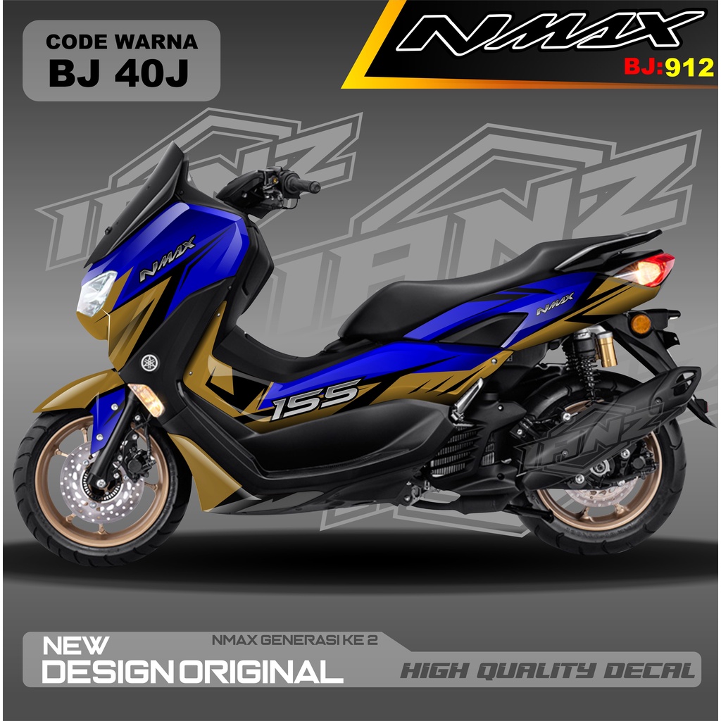 STICKER VARIASI NEW NMAX FULL WRAPPING BODY / DECAL FULL BODY NMAX / DECAL STIKER FULL BODY NMAX / STIKER DECAL NMAX TERBARU