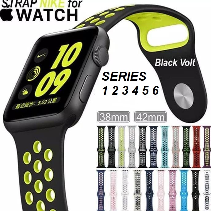 Tali Nike Sports  Watch Strap For Series 7/SE/6/5/4/3/2/1 iWatch 44mm 42mm 40mm 38mm Nike Sport Loop