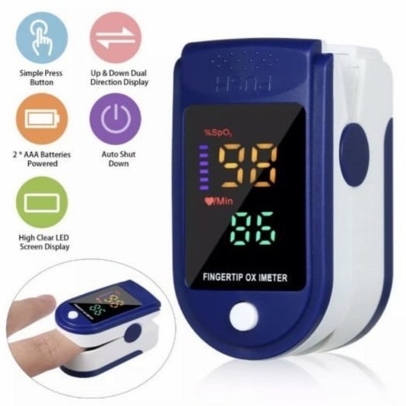 oxymeter LK 87 - finger pulse oximeter