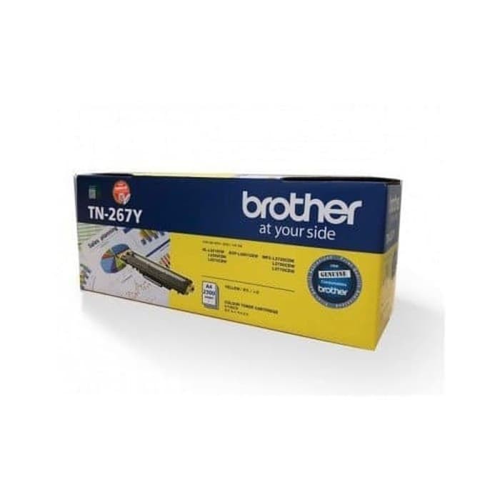 Brother Toner TN-267Y Original Yellow for DCP-L3551CDW TN-267 / TN267