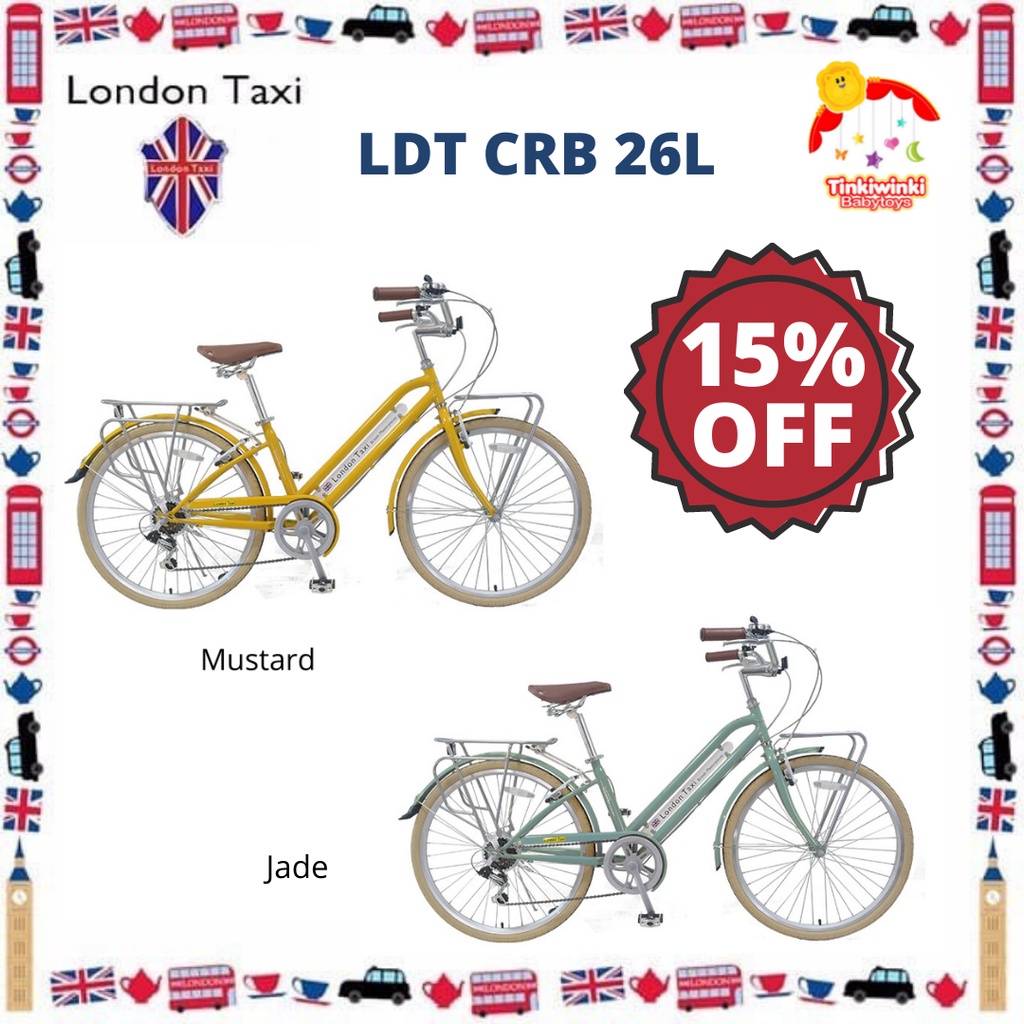 London Taxi LDT CRB 26L Sepeda city bike