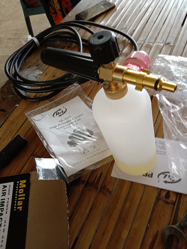 H&l Foam Lance - Botol Sabun Salju - Snow Wash