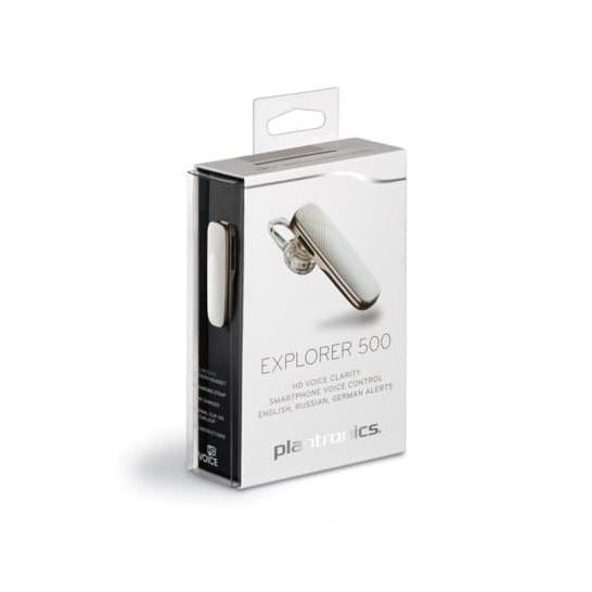 PLANTRONICS EXPLORER 500 WHITE-BLUETOOTH HEADSET GARANSI 1 TAHUN