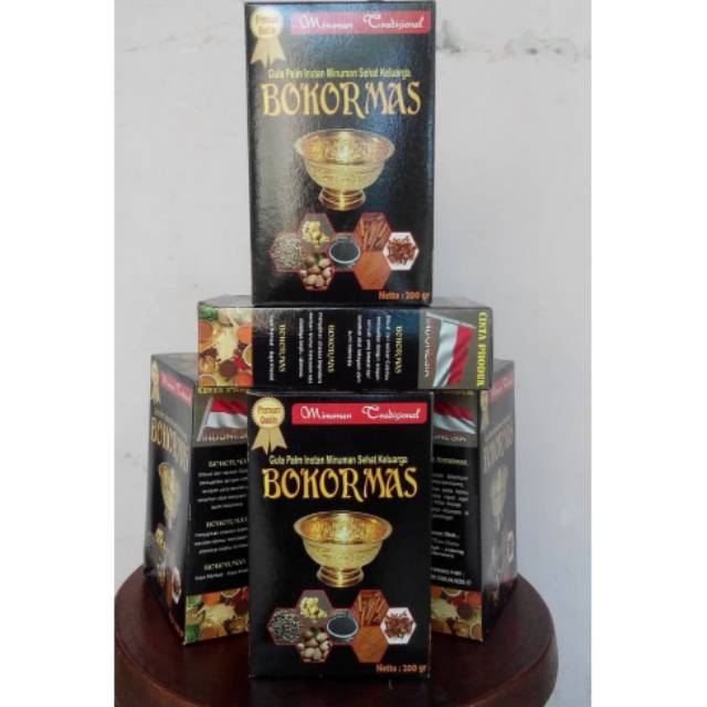 

Bokor mas minuman rempah asli