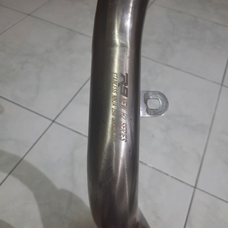 header R9 H2 buat ninja 250 fi old (2012 - 2017) sudah ada lubang CO , bukan proliner wrx akrapovic 