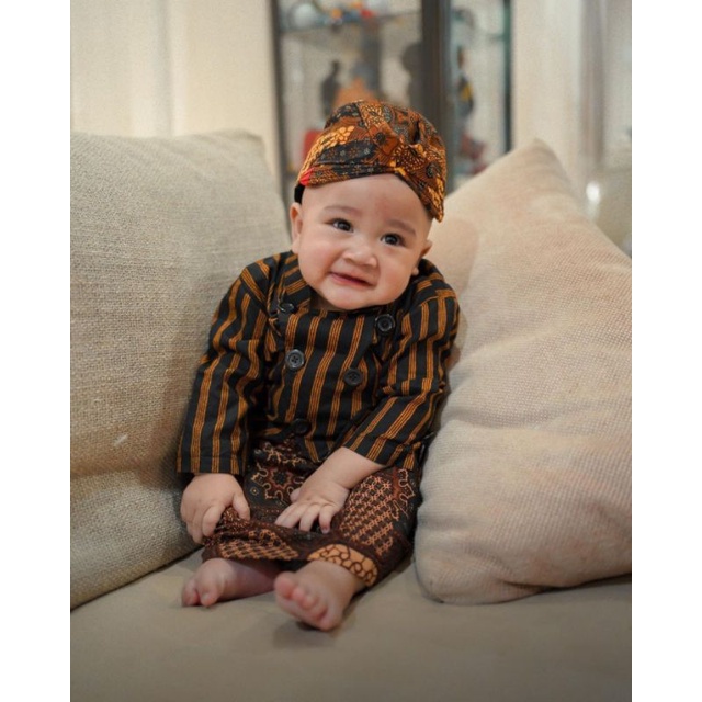 KEBAYA LURIK ANAK DAN DEWASA / KEBAYA BAYI / BESKAP LURIK ANAK DAN DEWASA / BESKAP BAYI /BAJU ADAT ANAK/BAJU ADAT JAWA