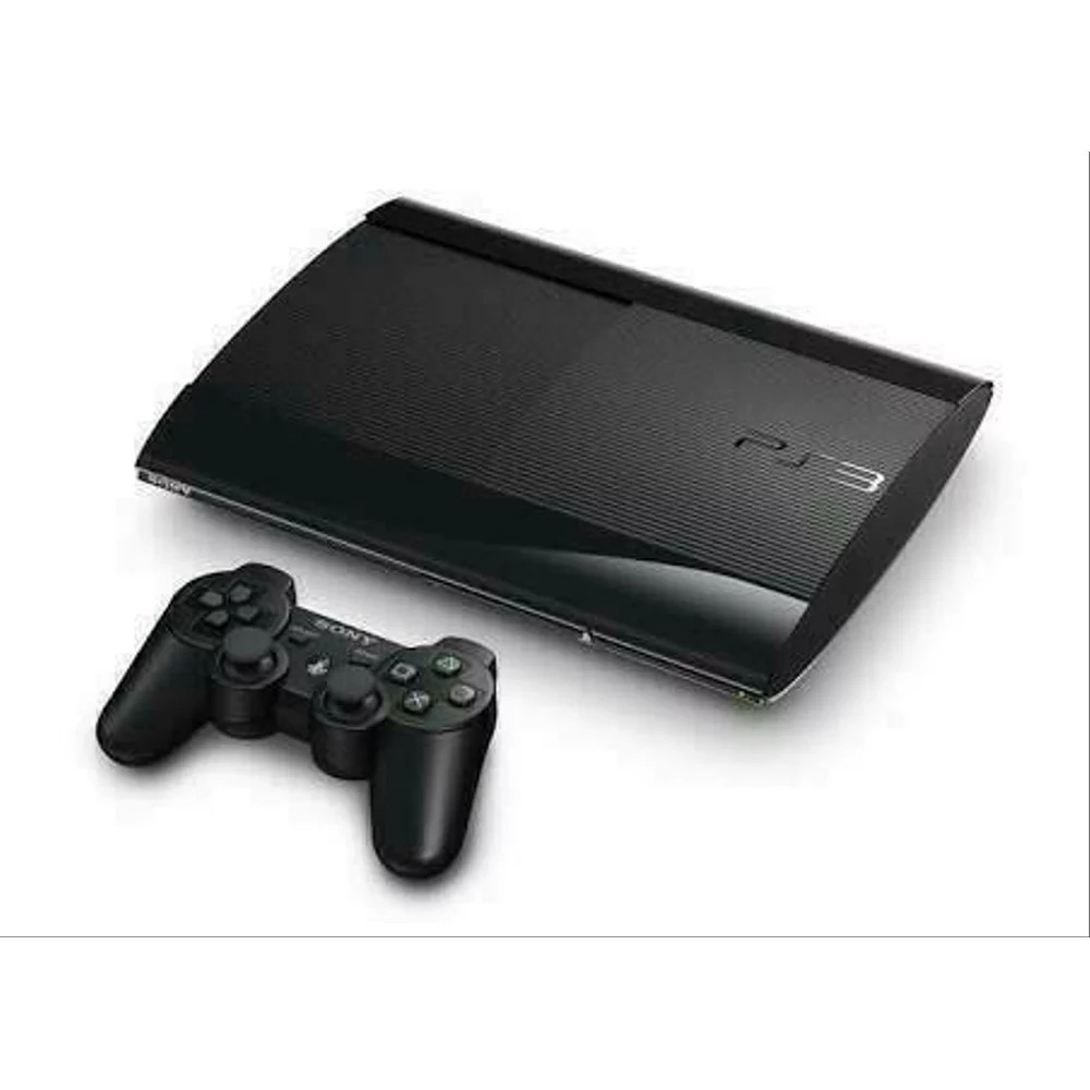 PS3 SUPERSLIM HDD 500GB + 2STIK WIRELLES