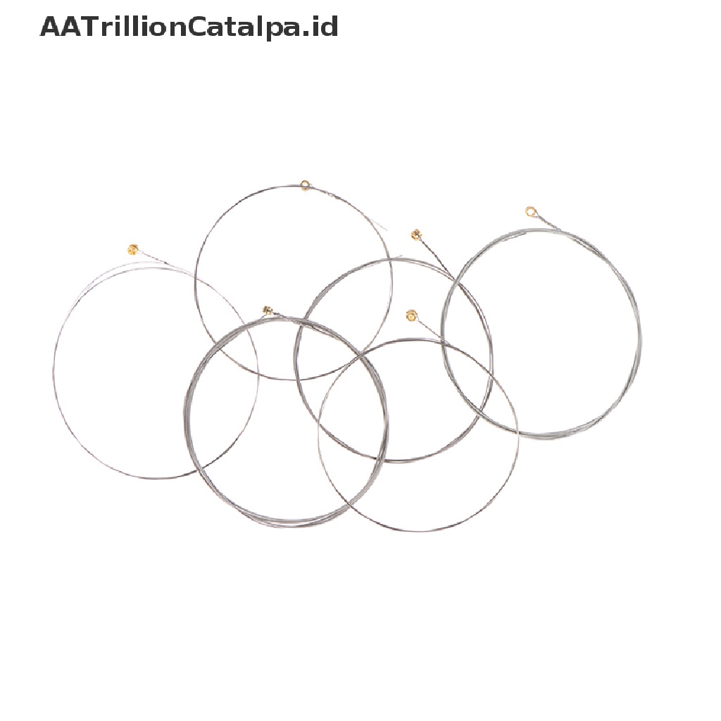 Aatrillioncatalpa Set 6pcs Senar Gitar Akustik Elektrik