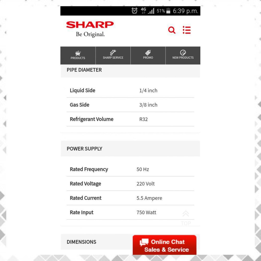 Ac Sharp 1 Pk + Pasang Instalasi Ah-A 9 Ucy Turbo Cool Series R32 1Pk