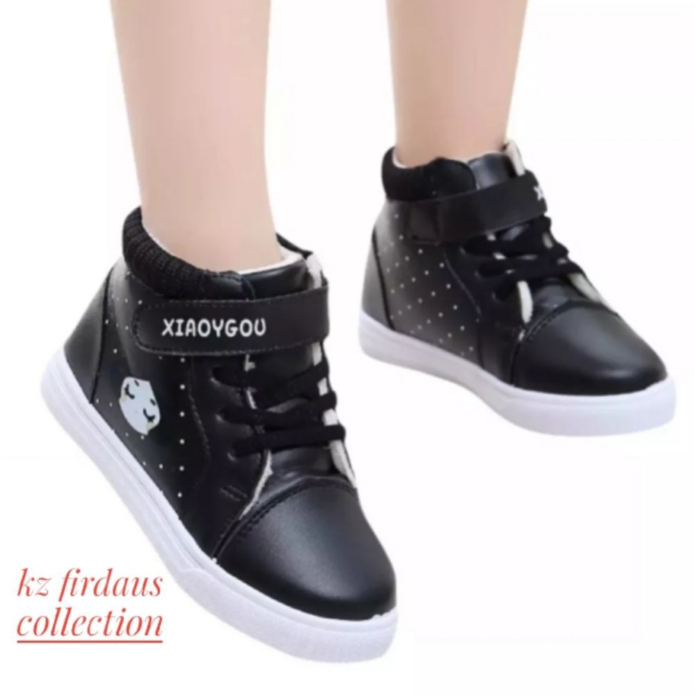 Sepatu anak sneaker perempuan boot usia tk/sd