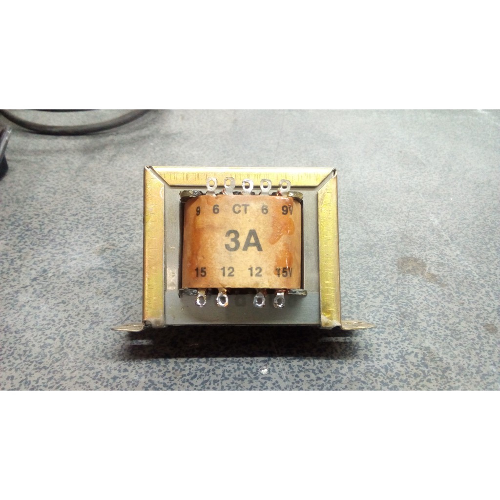 Trafo 3Amp Ct 15volt King