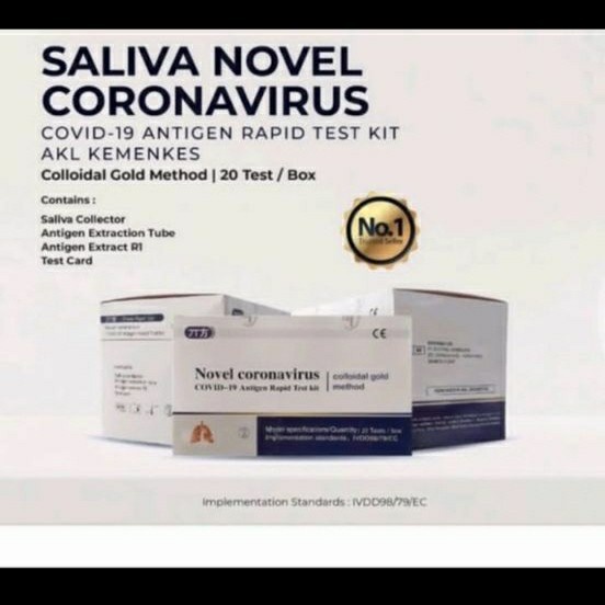 Novel saliva antigen air liur original