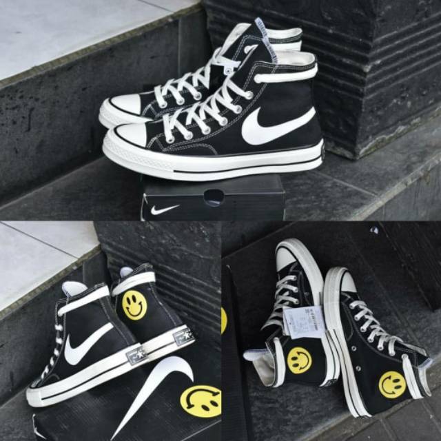 SEPATU CONVERSE SMILE HIGH PREMIUM QUALITY