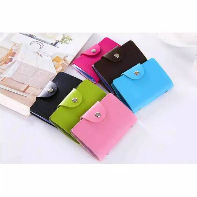 Dompet Kulit Klip Kartu / Dompet Clip Card  - Toko Mou