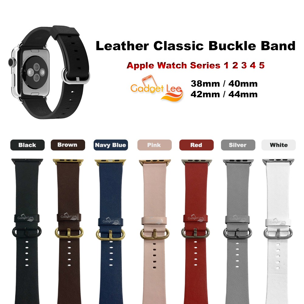 Strap Apple Watch Leather Classic Buckle Band IWatch