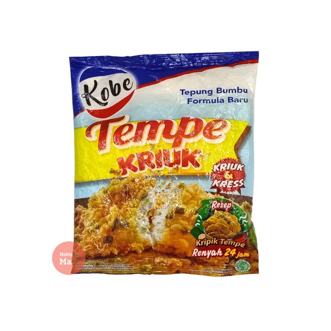 

Kobe Tepung Tempe Kriukk 200gr Tepung Bumbu Tempe / Bakwan